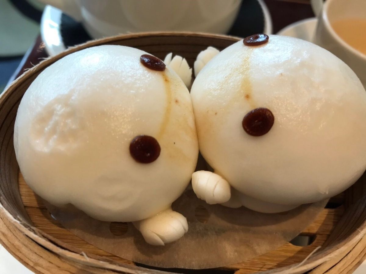 💁‍♀️クリスタル・ロータスのディズニー飲茶
ちょっと不気味な顔が可愛い！...