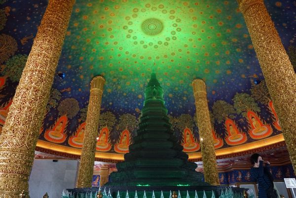 タイ・バンコク「タイ旅行」の写真：💁‍♀️ワット・パクナム