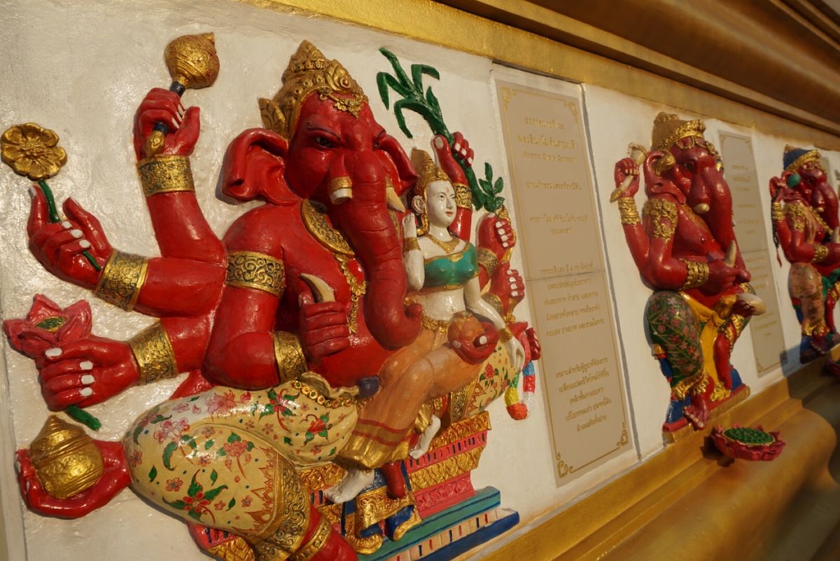 💁‍♀️ワット・サマーン･ラッタナーラーム
ピンクガネーシャ！！！私は金曜...