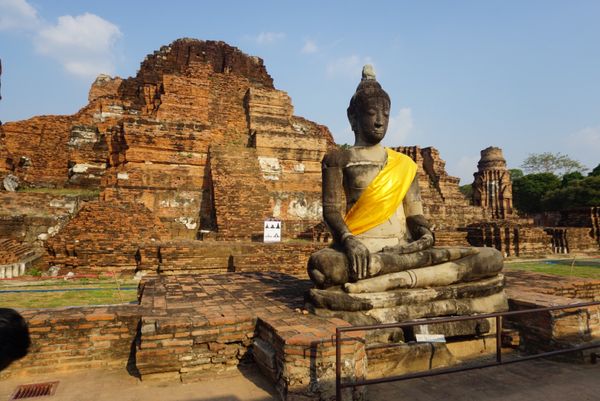 タイ・バンコク「タイ旅行」の写真：💁‍♀️アユタヤ遺跡