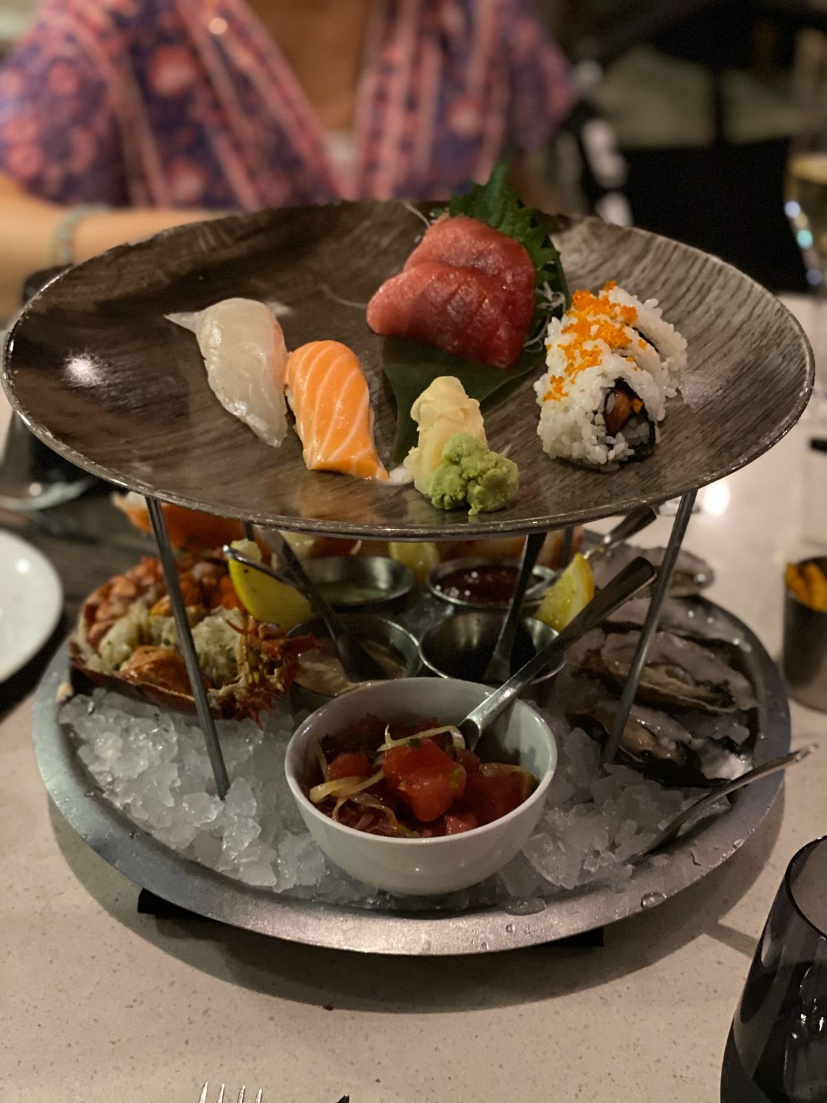 ラストはインターナショナルマーケットプレイスにある『Strip Steak...