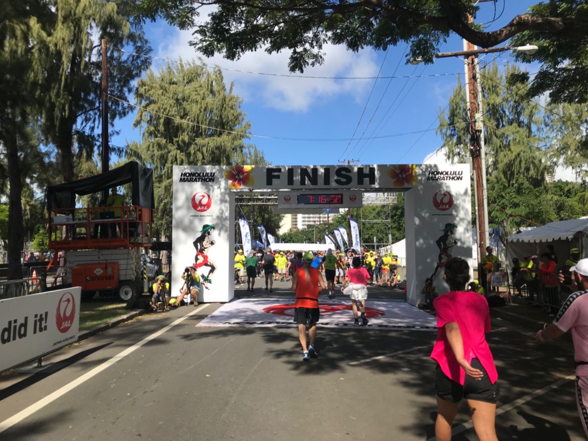 ホノルルマラソン最高でした。☀️🏃‍♂️