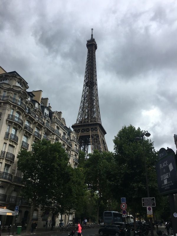 フランス「2017年 エッフェル塔 凱旋門」の写真