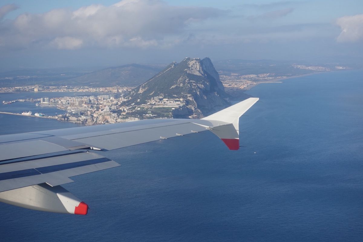 スペイン🇪🇸南部にあるイギリス領ジブラルタル🇬🇮