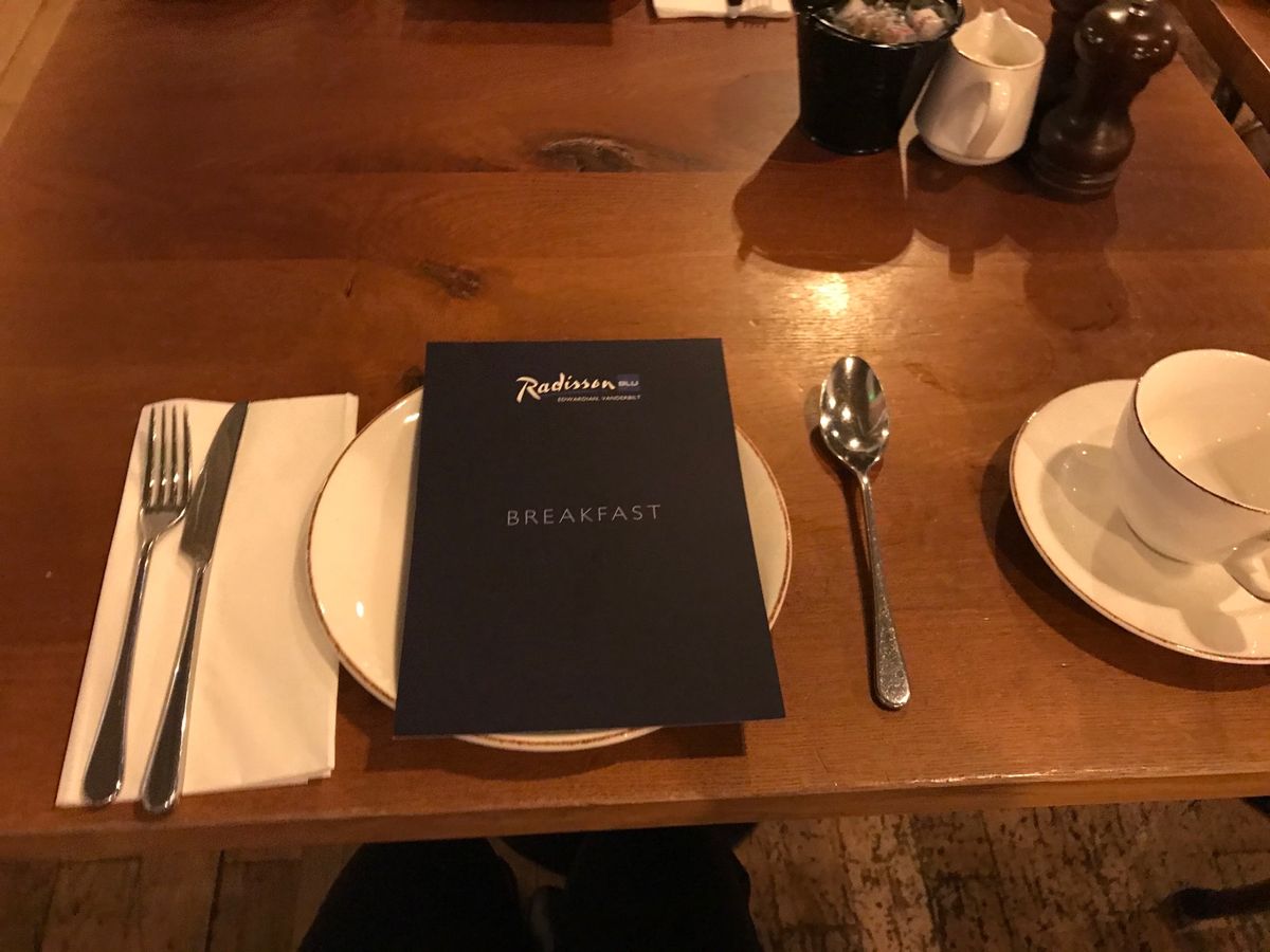 ホテルはラディソンブルーエドワーディアンバンダービルト。ツリーが綺麗でした。