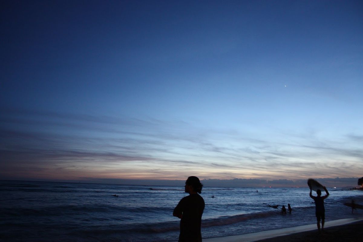 ベタな景色。しかし、最高の南国！
