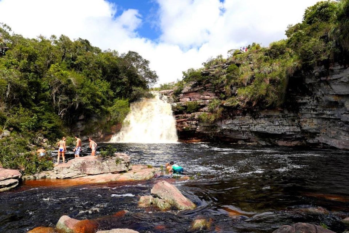 サルバドールからバスで7時間ほどいった場所にあるシャパーダジアマンチーナ国...