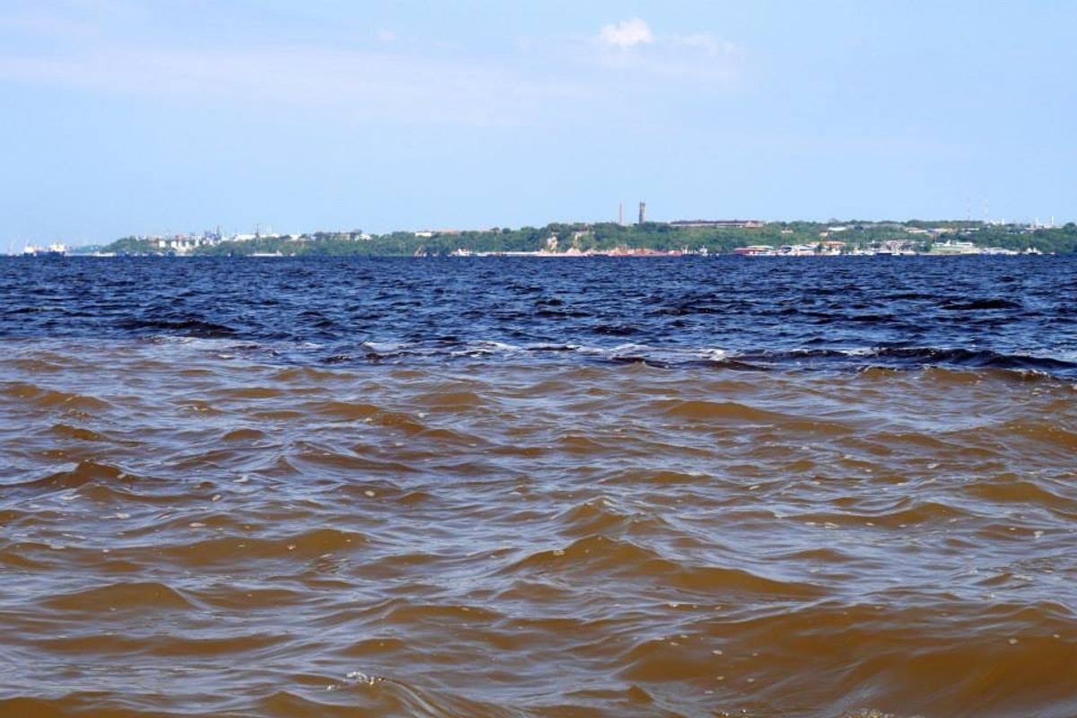 マナウスはアマゾン観光の起点となる街。
町自体はあまり魅力を感じなかったが...