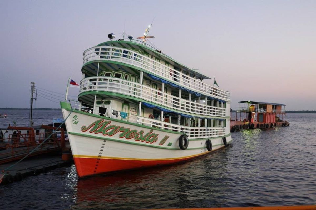 マナウスはアマゾン観光の起点となる街。
町自体はあまり魅力を感じなかったが...