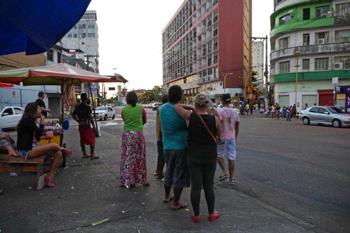 マナウスはアマゾン観光の起点となる街。
町自体はあまり魅力を感じなかったが...