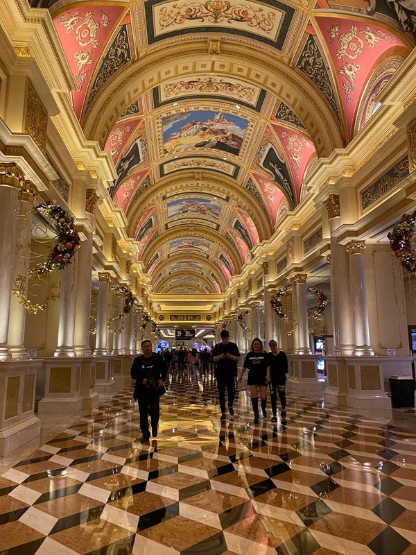 マカオ「初めての1人旅inマカオ🇲🇴」の写真：ザ・ベネチアン・マカオへ

「多くの日本...