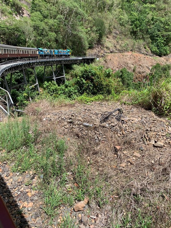 オーストラリア連邦・ケアンズ「年末年始ケアンズ」の写真：キュランダ鉄道からみえる景色。
世界の車...