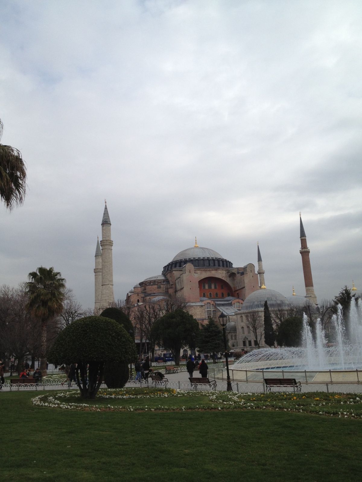 アヤソフィアと外観だけだけどブルーモスク🕌