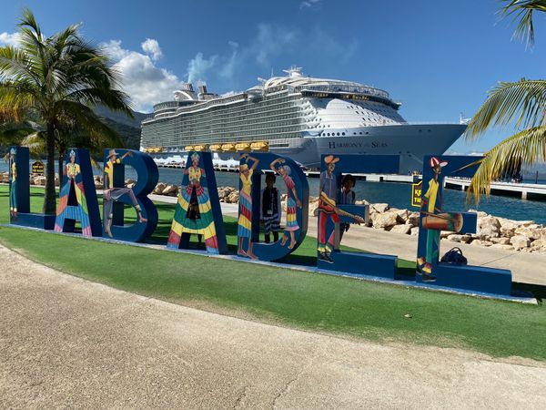 アメリカ(米国)・オーランド「アメリカ」の写真：ロイヤルカリビアンのプライベートビーチの...