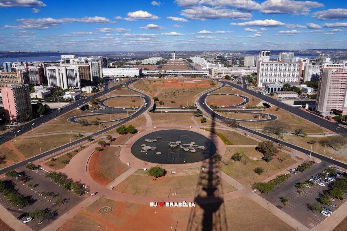 ブラジルの首都ブラジリア。
代表的な計画都市で、見どころは1日でまわれました。