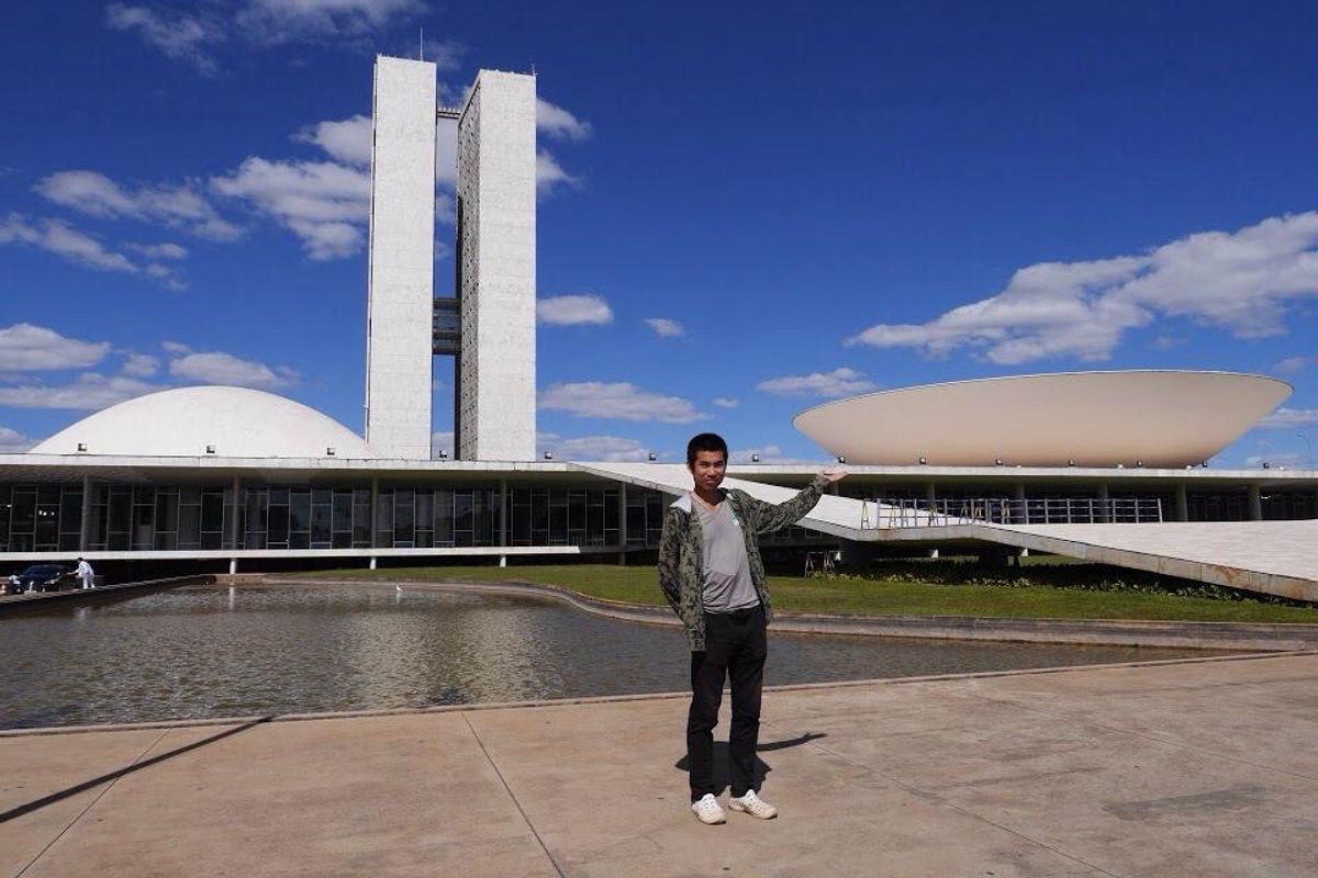 ブラジルの首都ブラジリア。
代表的な計画都市で、見どころは1日でまわれました。
