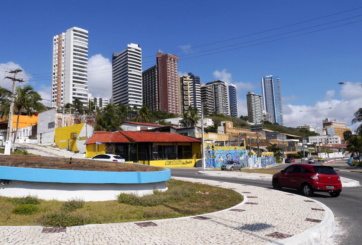 こちらもブラジルのリゾート地、ナタル。
海辺を散歩して、宿でオリンピックの...