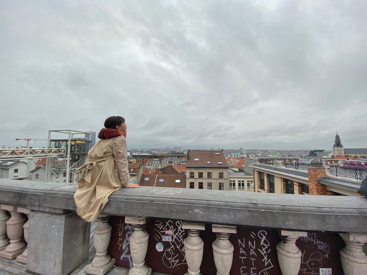 ベルギーワッフルと小便小僧🧇🇧🇪