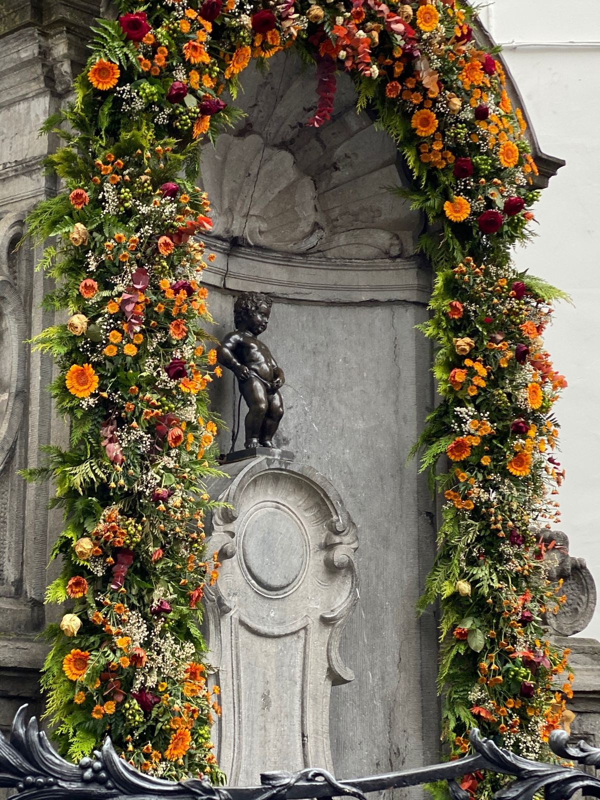 ベルギーワッフルと小便小僧🧇🇧🇪