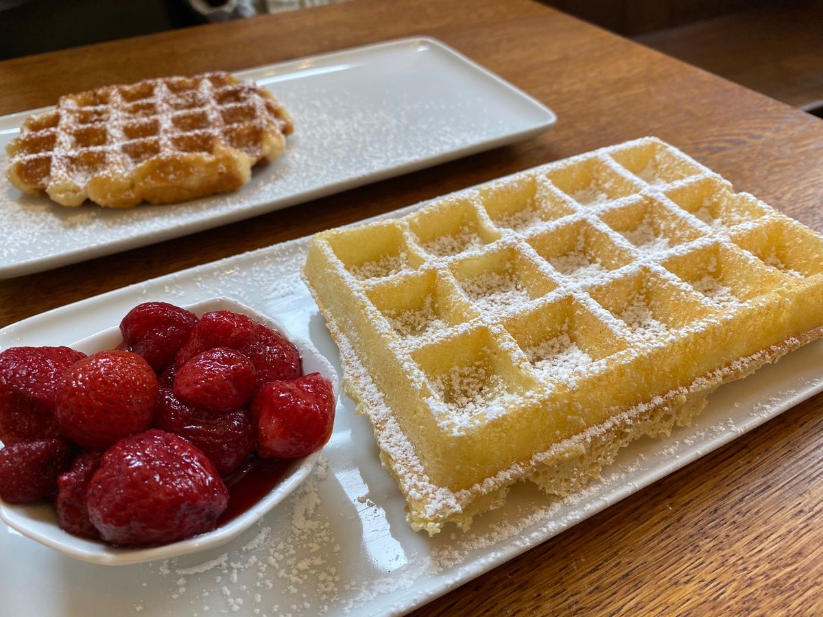 ベルギーワッフルと小便小僧🧇🇧🇪