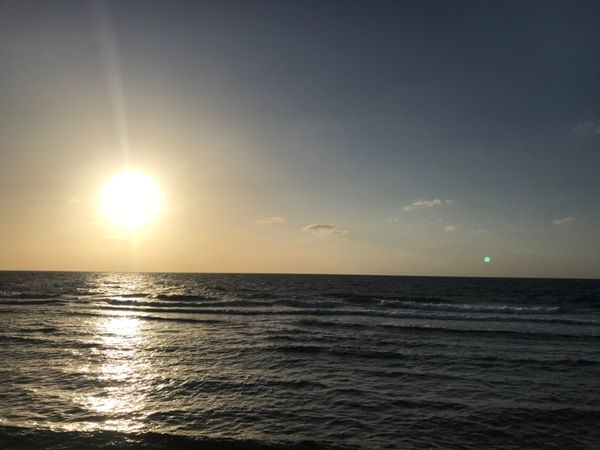 サウジアラビア・ジェッダ「サウジアラビア🇸🇦 ジェッダ→リヤド」の写真：ウォーターフロントを歩きました。
太陽が...