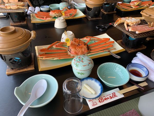 日本・福井県「福井 in 越前」の写真：久々にお腹一杯🦀を食べた😆
剣神社⛩に寄...