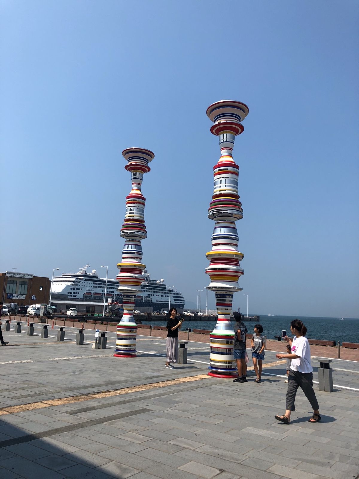 めちゃくちゃ暑かったのでかき氷染みる🍧
ちょうど瀬戸内トリエンナーレの期間...