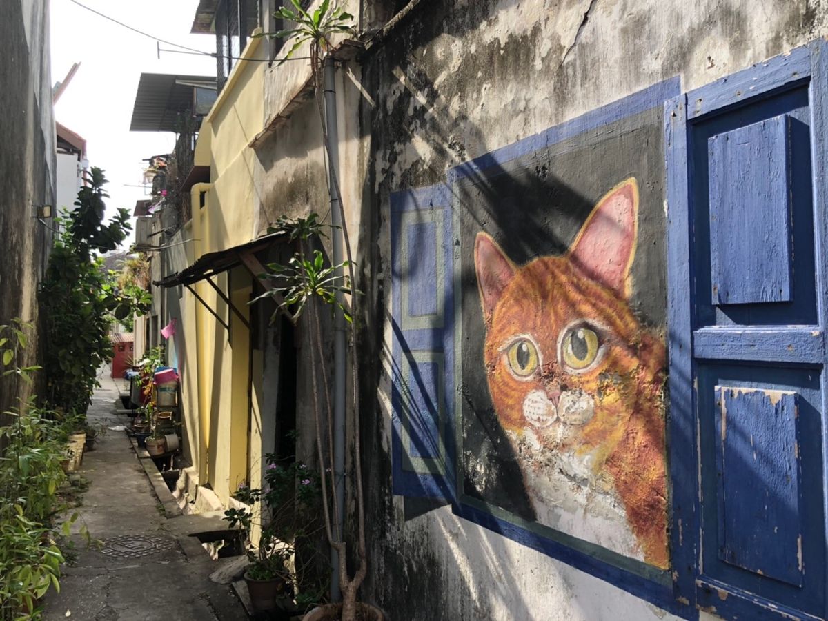 まずはペナン島にてジョージタウンの散策。
ウォールアートがたっくさんでアー...