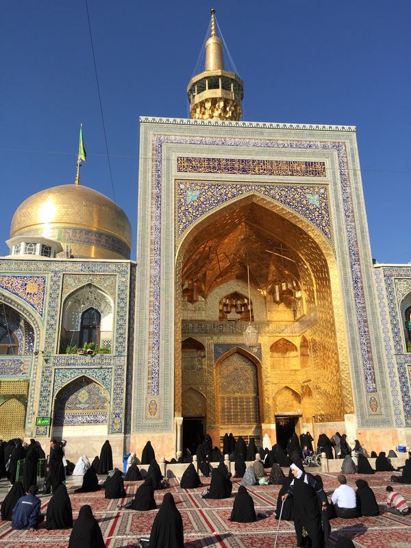 イラン・イスラム共和国「イラン」の写真：マシュハド、エマーム・レザー廟
