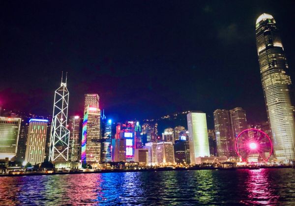 香港「香港への旅and留学」の写真：100万ドルの夜景は最高でした！Kloo...