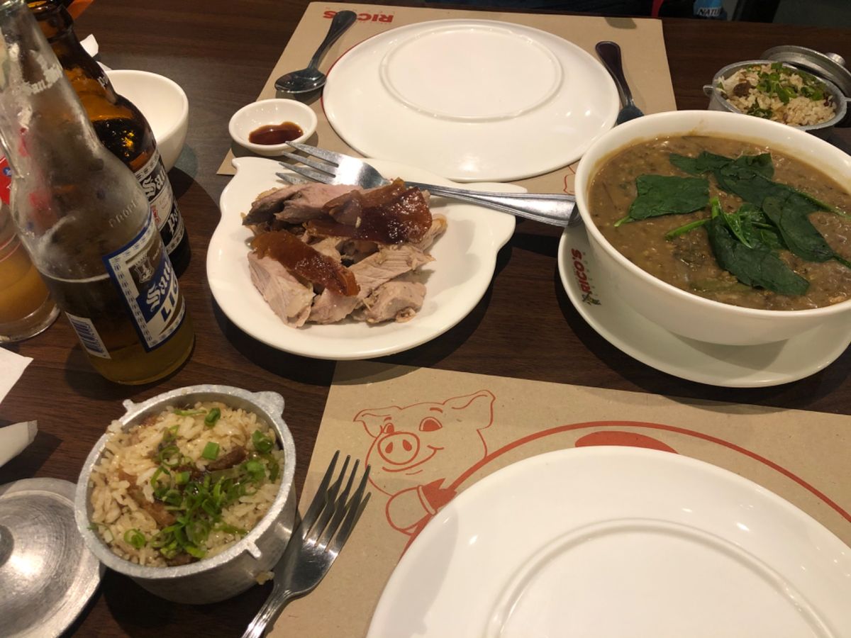 豚の丸焼き
