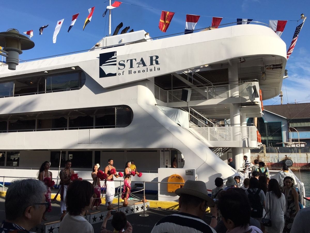 初ハワイ🌺アサイボウル🥄STAR OF Honolulu🚢ハワイ出雲大社⛩
