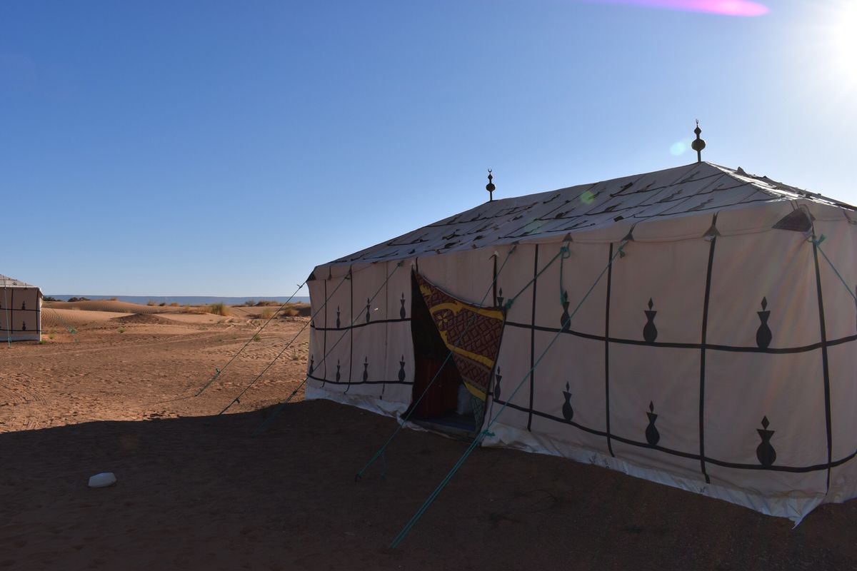 サハラ砂漠🏜でサンセット→砂漠キャンプでカウントダウン→初日の出🐪☆