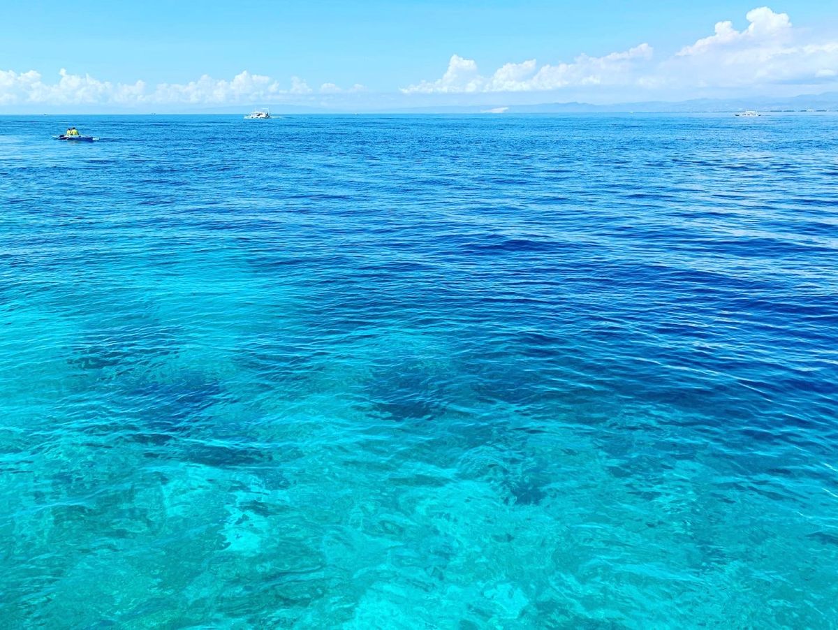 海がとてもキレイでした〜♡