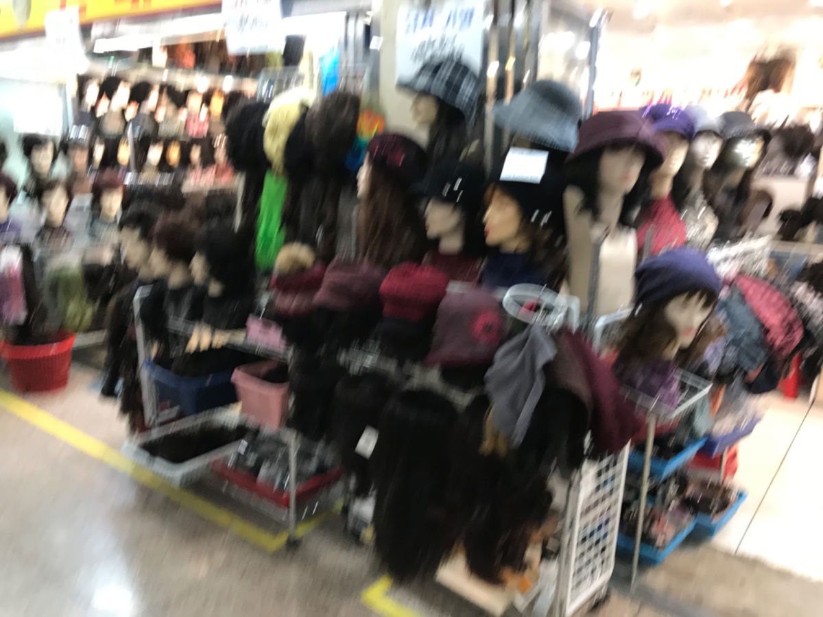 地下街。こわっっ😆