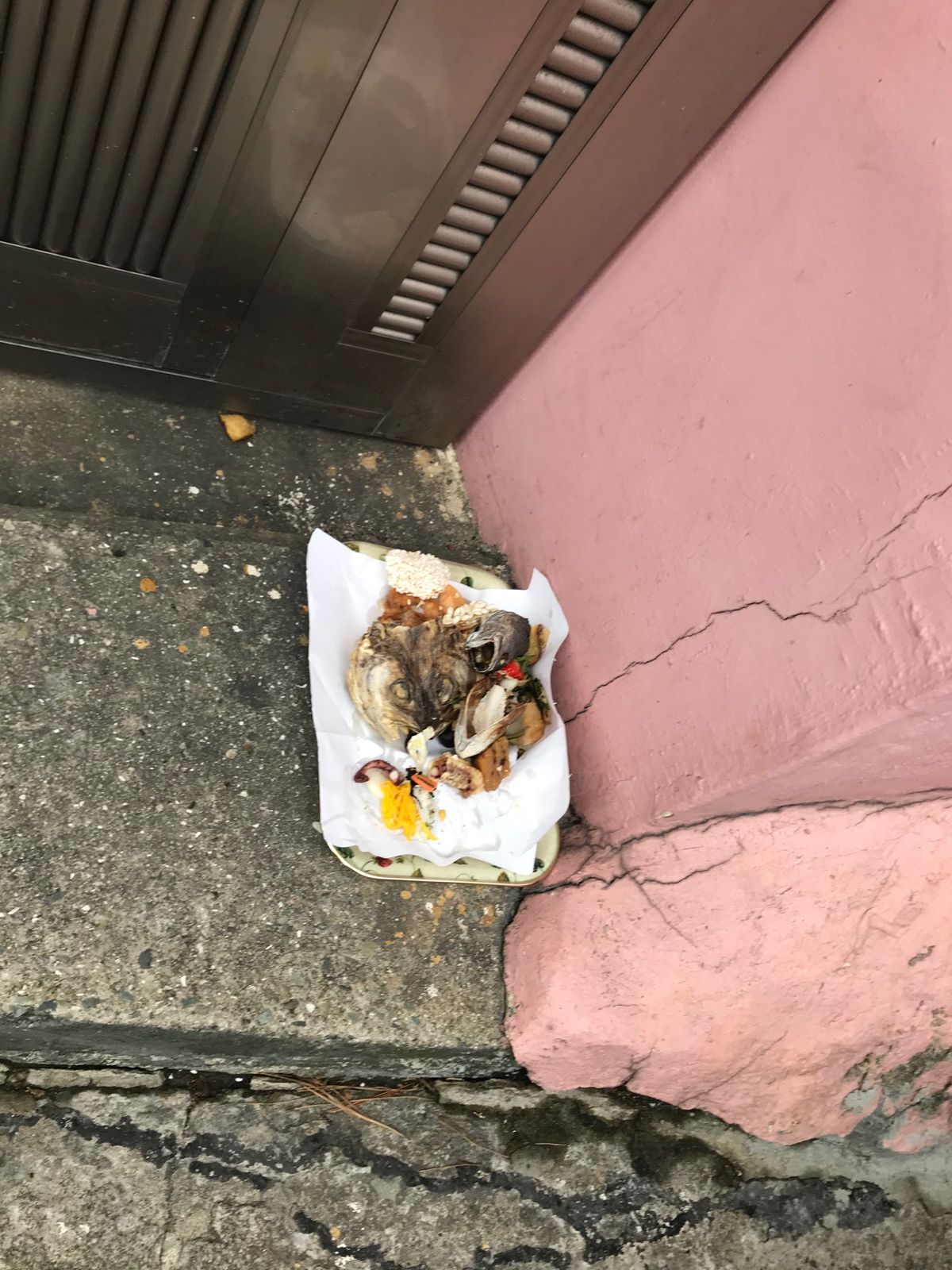 ソルラルのお供え物。家によってお供え物がさまざま。