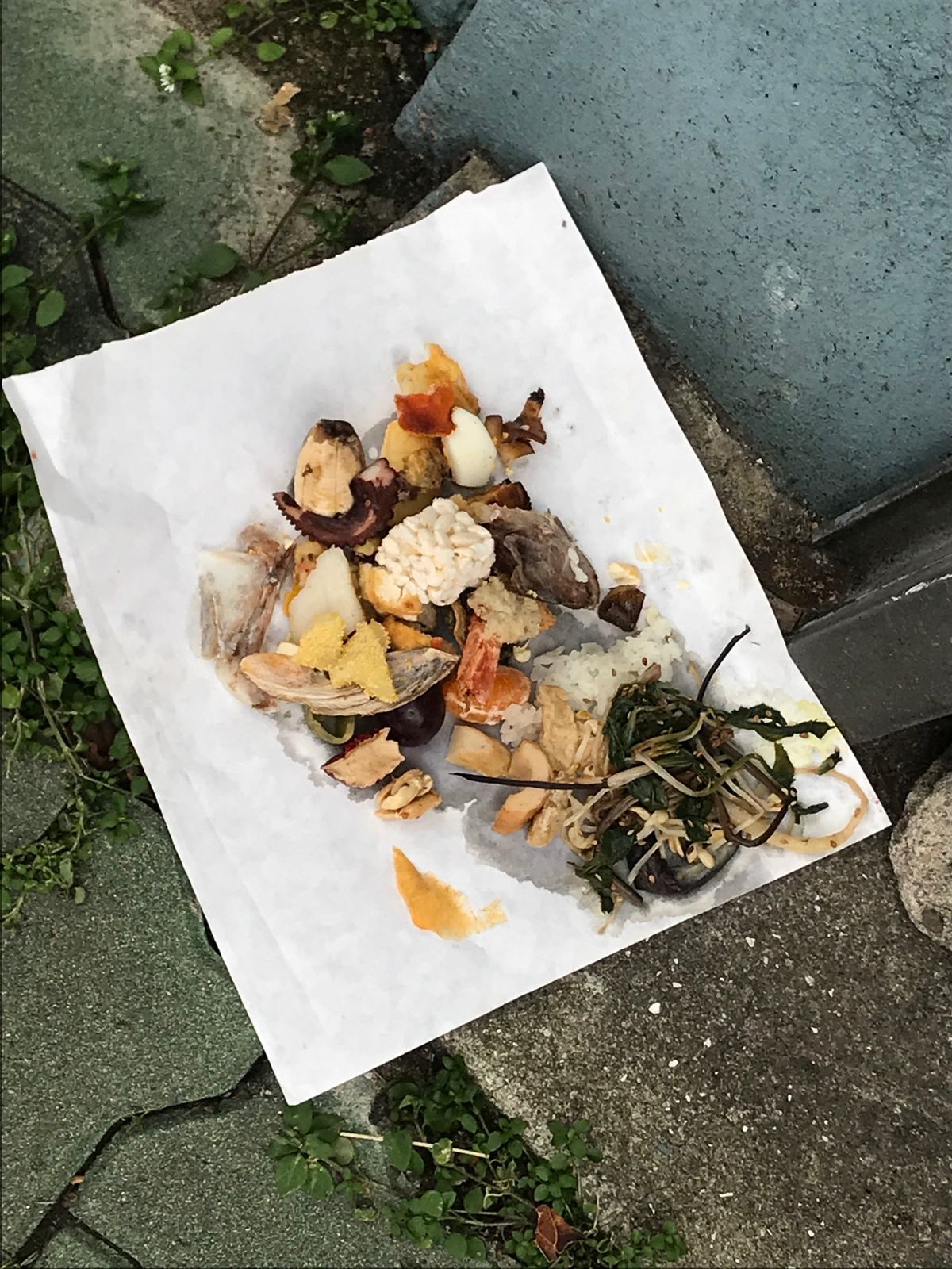 ソルラルのお供え物。家によってお供え物がさまざま。