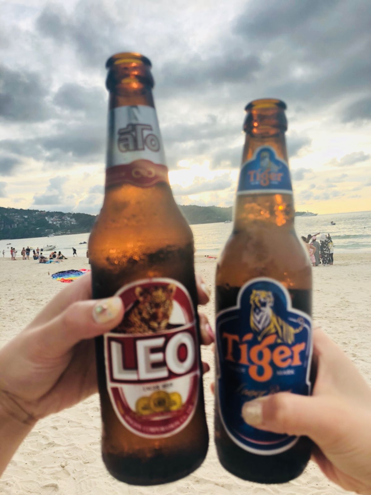 きれいな海と美味しい料理が食べられて満足な旅でした🤭💕
パトンビーチの夜は...