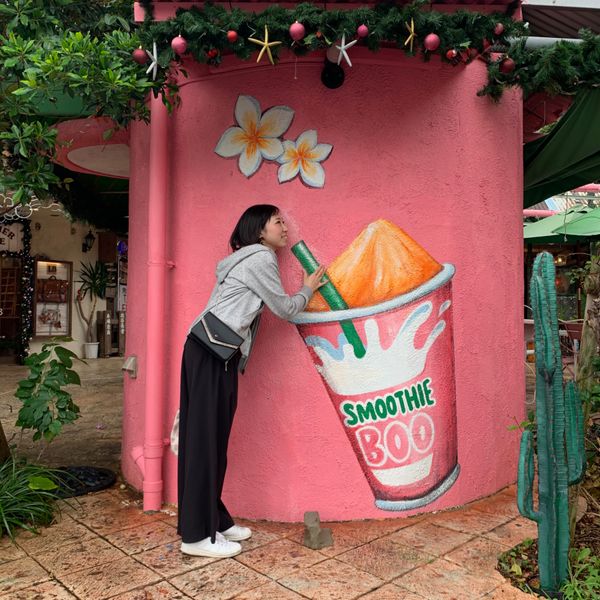 日本・沖縄「沖縄本島　2020.1」の写真：写真映えのスポットがたくさん！
ブルーシ...