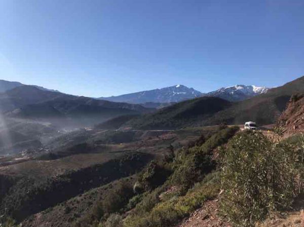 モロッコ「Morocco🇲🇦」の写真：ドライブ途中の絶景☆