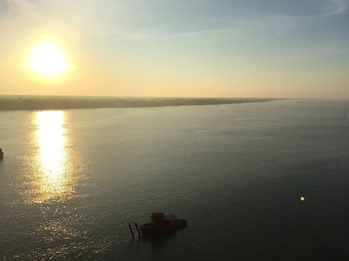 開通半月後のcầu Cổ Chiên。
2015年5月16日に開通。