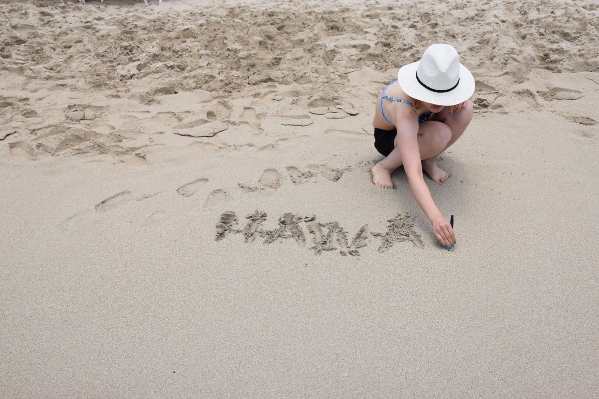 ハワイの空！海！虹！