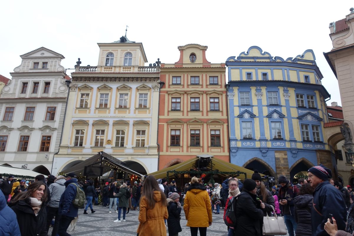 プラハ、チェスキークルムロフ