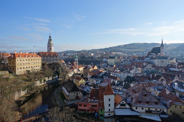 チェコ共和国・チェスキークルムロフ「中欧５カ国 チェスキークルムロフ」の写真