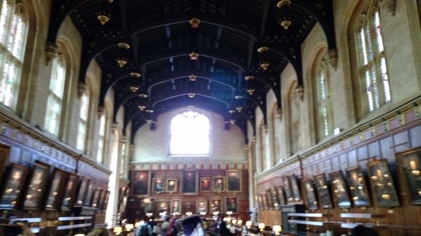 イギリス(英国)「Cambridge」の写真：1日だけOxfordへ。
ハリーポッター...