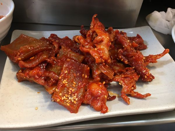 大韓民国 (韓国)・ソウル「女子旅韓国」の写真：好き嫌いが無ければ、なんでも食べる！
そ...