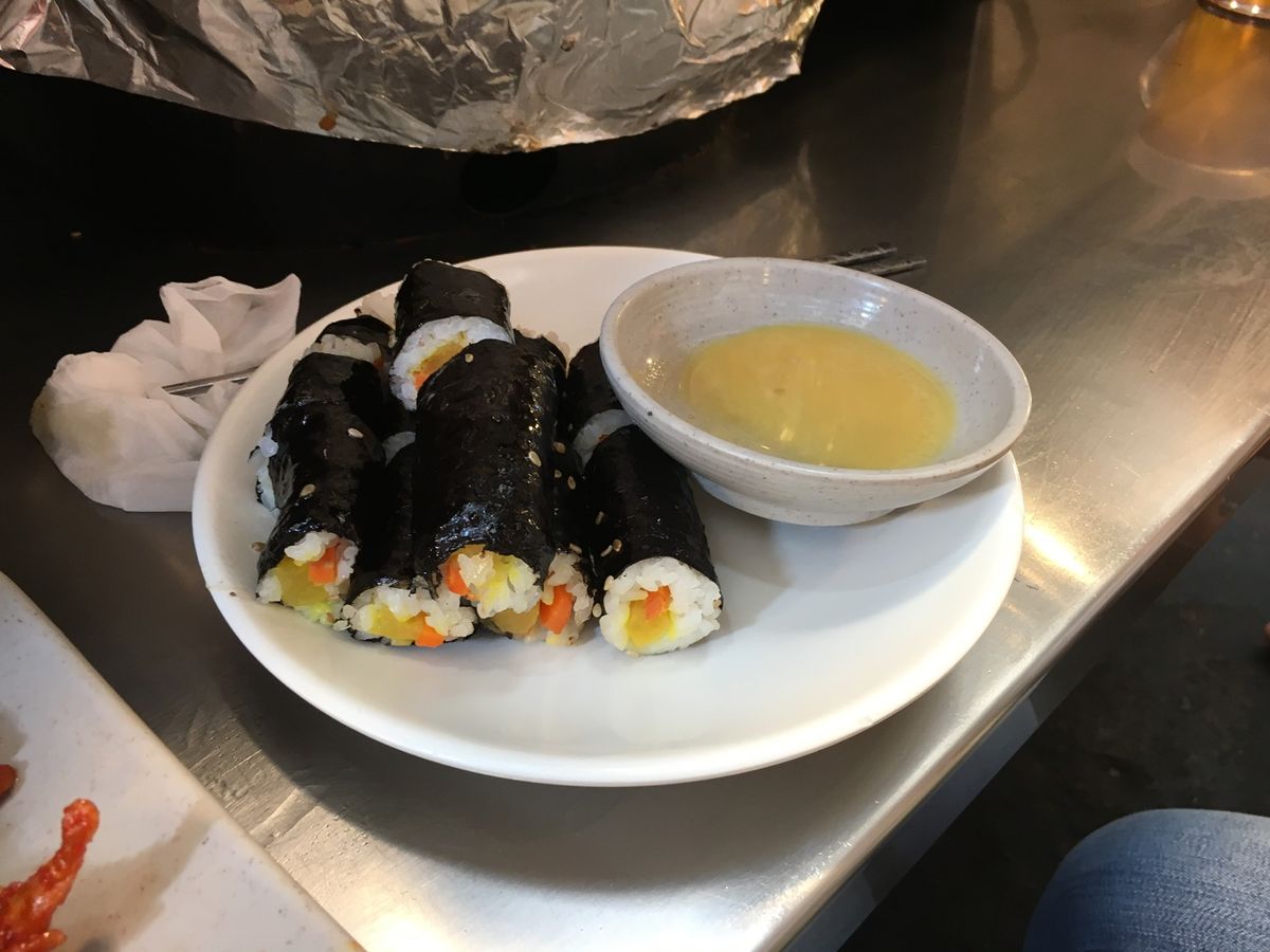 韓国と言ったら、チヂミ、海苔巻、フライドチキン！