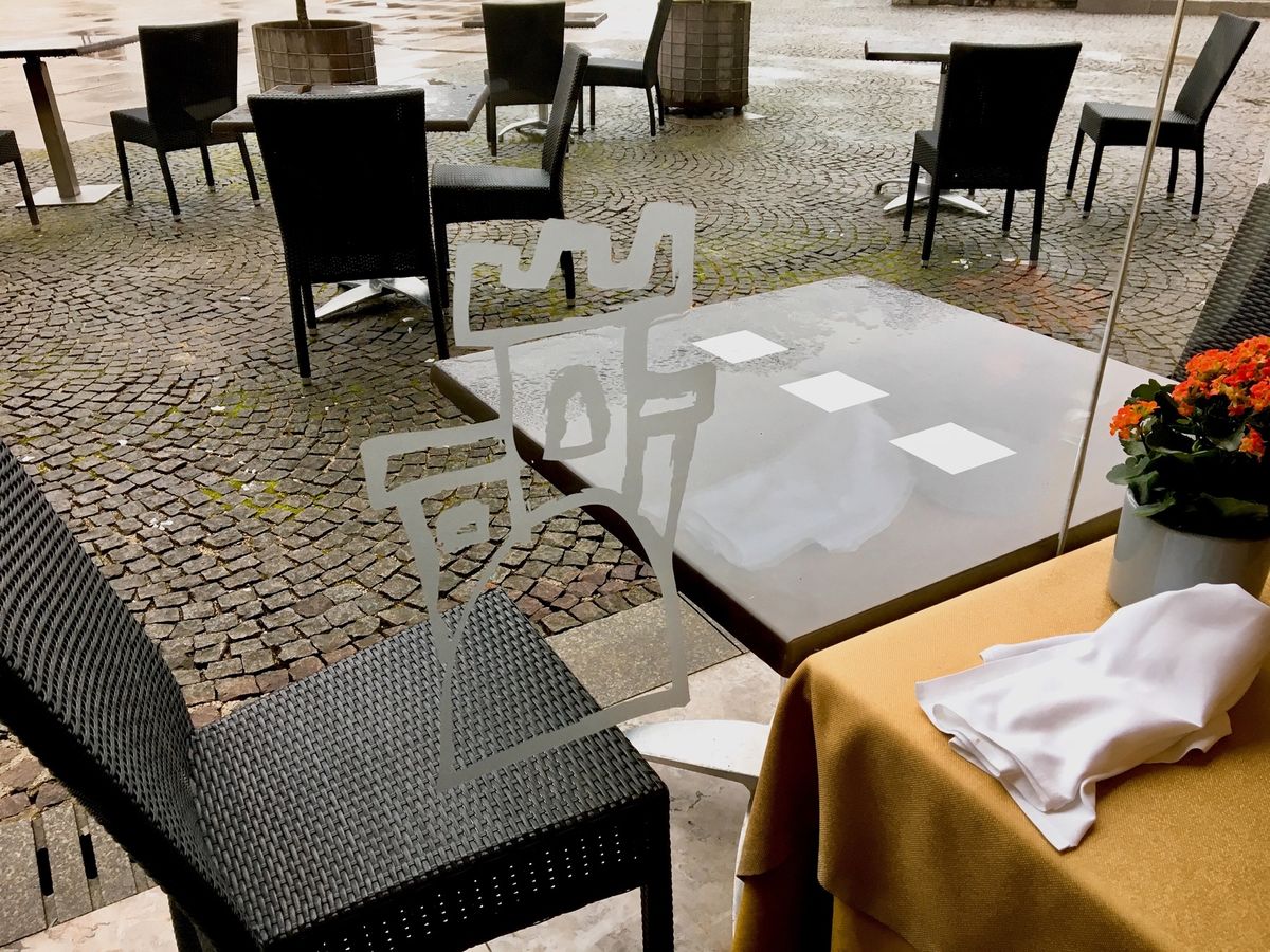 丘の上にあるリュブリャーナ城へ。
曇っていて景色はそんなに。