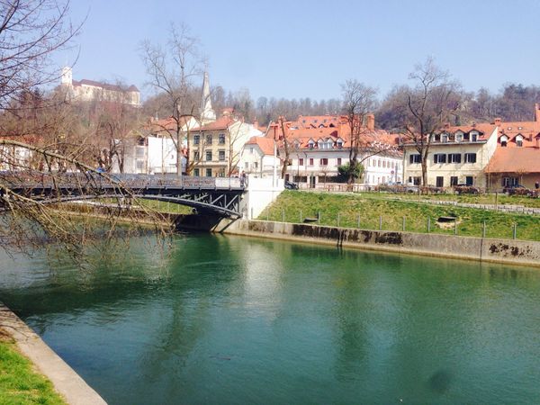 スロベニア・リュブリャーナ「リュブリャーナ(1)」の写真：3月頭の小春日和🍀🍀