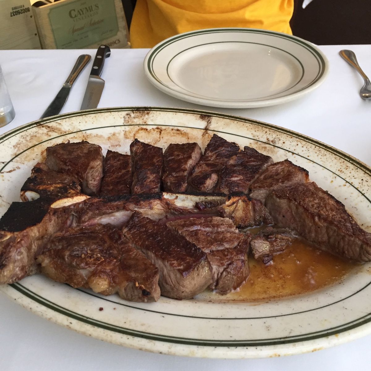 初ウルフギャング！美味〜。高いだけあるw
2人で食べる量ではないw